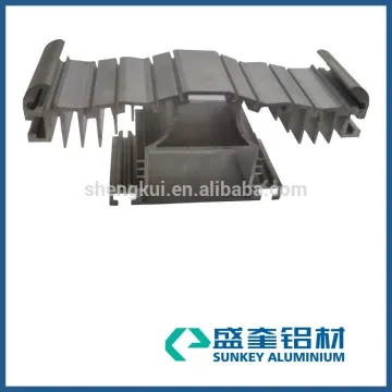 Extrusion d'aluminium Aluminum HeatSink Aluminum Alloy Profiles Aluminum Radiator Aluminum extrusions