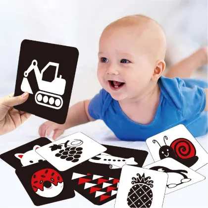 Visual Stimulation Cards: Enhancing Baby's Sensory Development and Learning