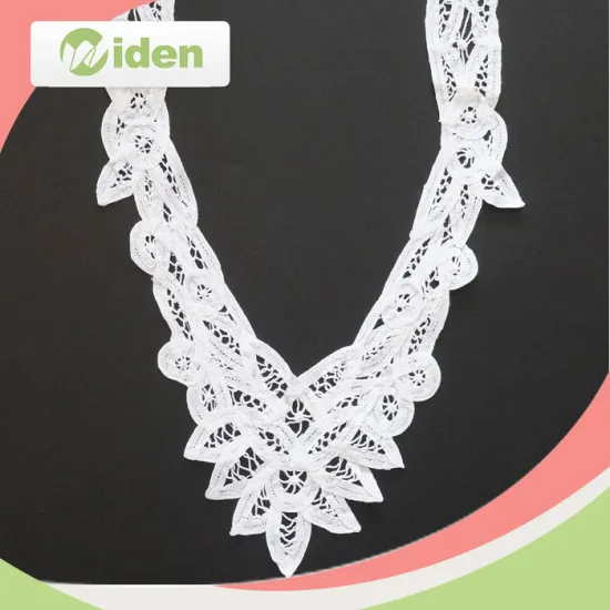 Baju Kurung Battenburg Modern Neck Lace Designs Battenburg Collar Lace