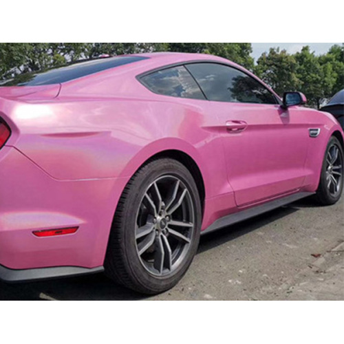 Rainbow lézer rózsaszín autó csomagolás vinil