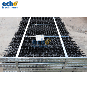 4340 Wire Wire-Resistant Vibrating Screen mesh untuk penghancur dan kuari