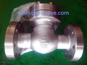 ANSI 900LB Duplex S31803(2205) Swing check valve