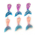 Harz Mermaid Buntes Ladean Charme Schmuckkunst