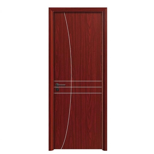 Puerta de pivote de madera de diseño moderno