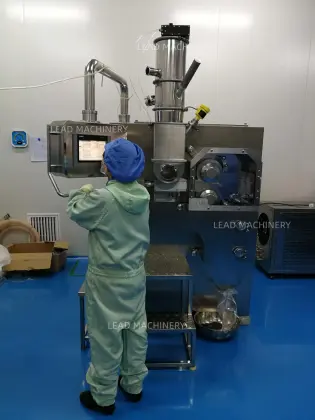 Amoxicillin roller compactor Double roller granulator