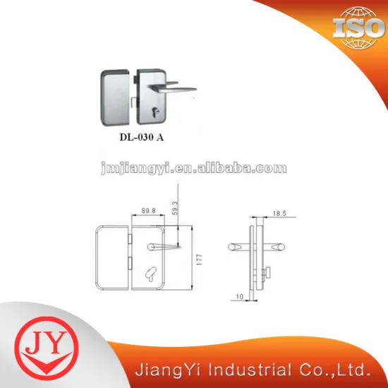 Double Side Glass Door Lock