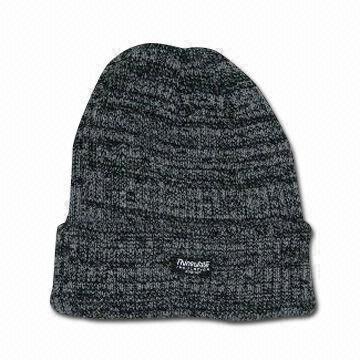 Men's Knitted Hat with C40 Lining, Weighs 83g