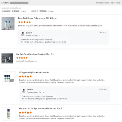 Anti Aging Reborn PLLA Dermal Filler Face Skincare