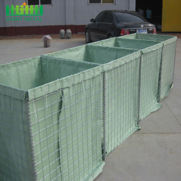 Barriere in alluminio galvanizzate saldate stampate personalizzate Hesco