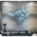 Large crystal chandelier for villas