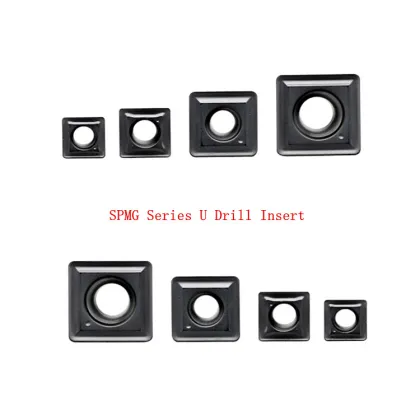 Carbide Inserts & CNC Drill Bits: SPMG and TG Series
