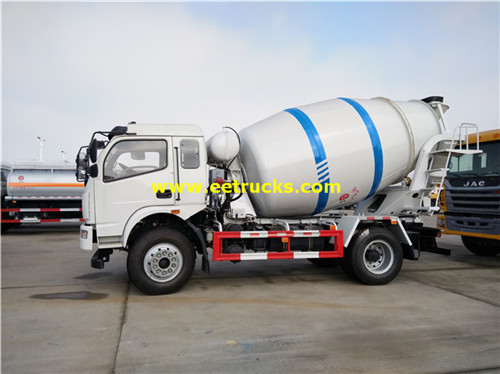 Dayun 4000 liter Beton Mixer Trucks