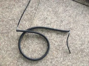 Customize 3 Core Spring Wire Spiral Cable