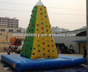 2014 new design inflatable climbing wall