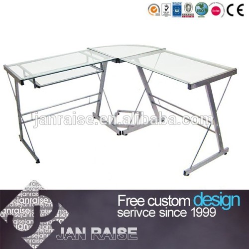 Glass Computer Table, High Quality Glass Computer Table on
