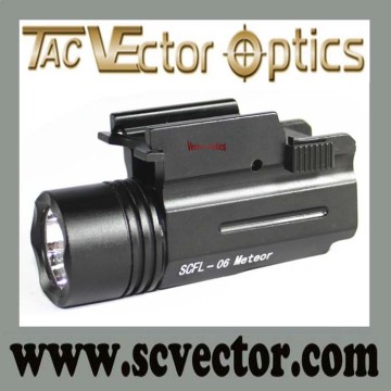 Vector Optics Meteor 180 - 200 Lumen Quick Release Pistol Use LED Tactical Flashlight Gun