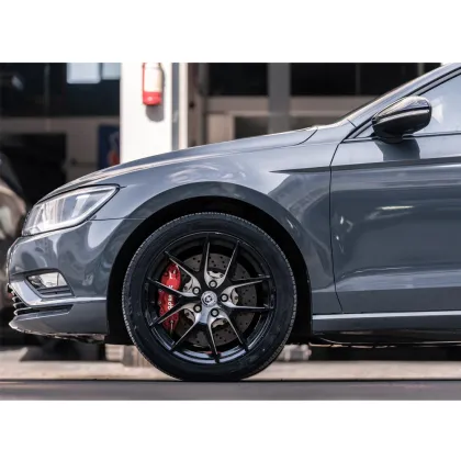 High Glossy Nano Grey Car Wrap