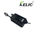 KELIC IP67 Waterproof Rated 12V 24W Transformer for LED and Security Systems CE CQC Certified Power Supply