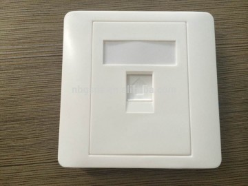 For RJ45 Wall Plate 1 Port Faceplate