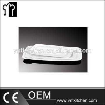 VNTY075 12" Ceramic Rectangle Plate