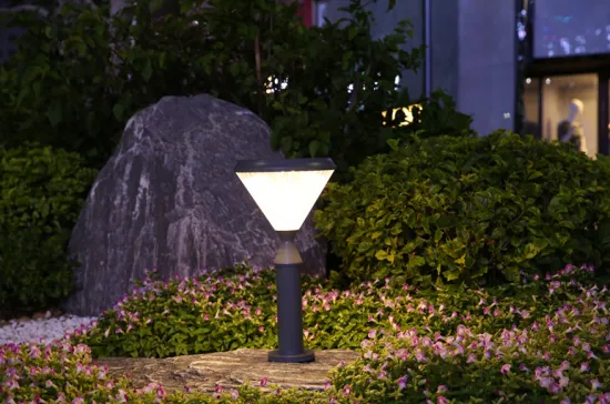 Beautiful weatherproof PC solar light for outdoor garden