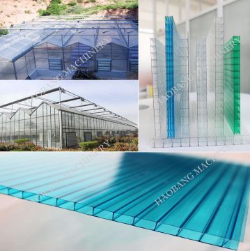 PC PP PE Hollow Sheet Produktionslinie