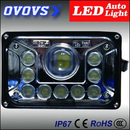OVOVS auto parts top 10 led light brands 42W led headlight