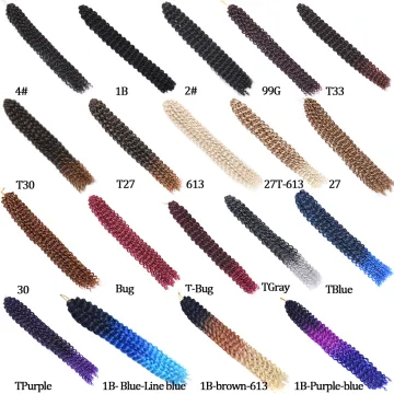 Deep Wave Passion Twists Hair Attachment For Braids Kinky Curly Ombre Passion Twist Crochet Braiding Hair Extensions