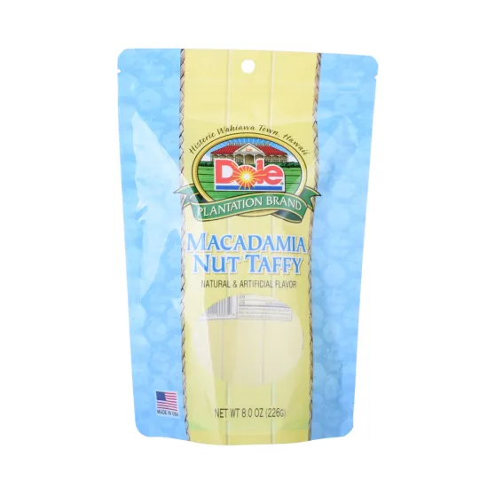 aluminum foil food packaging plastic bags for snack