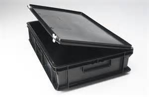 Hollow plate with lid turnover box