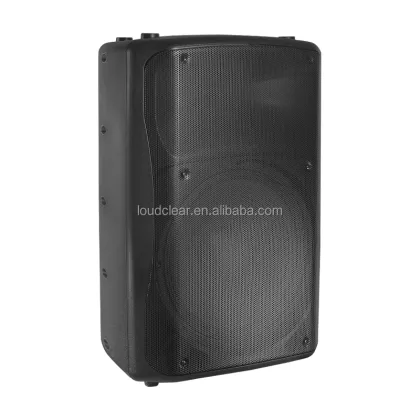 wholesale audio plastic speaker cabinet 15inch loud speaker