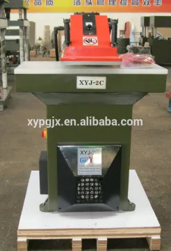Atom leather cutting press machine