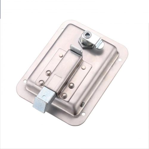 Silvery Mirror-Polished 304 SS Stainless Steel Special Vehicle TruckToolbox Paddle Panel Locks