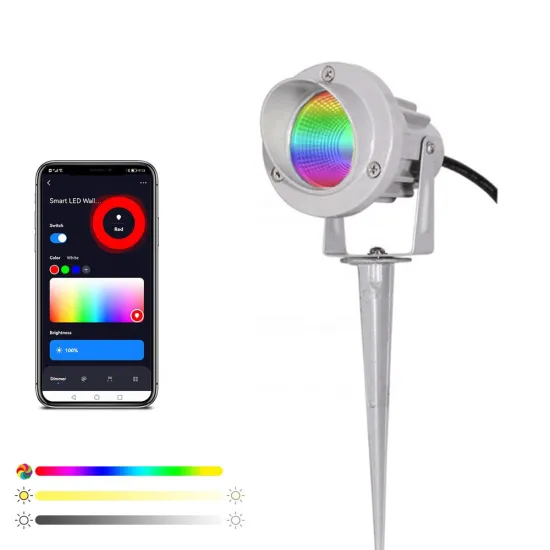 Smart WiFi RGBW LED Spike Light - Remote Control for Outdoor Garden/Lawn Lighting (5W/9W)