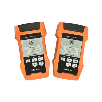 Precio de fábrica AOT600 Conjunto de charlas ópticas: probador de cable de fibra óptica 1310 y 1550 nm