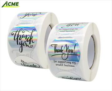 Waterproof Adhesive Laser Paper Labels for Color-Changing Prints