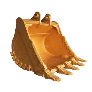 Pressure and wear-resistant PC400-8 excavator bucket