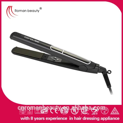 Plancha de cabello profesional,ceramic hair flat iron