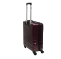 Alliage 3 pièces valise bagages valise verticale