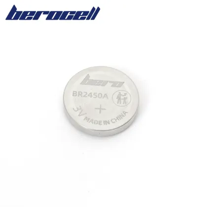3V Lithium Fluorocarbon TPMS Button Batteries BR2450A