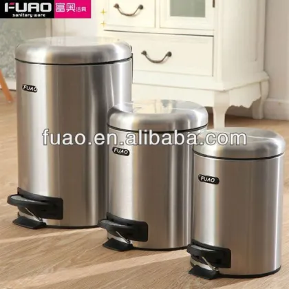 FUAO Beautiful design brute trash can