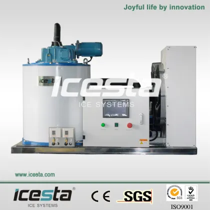 Icesta 3000kgs Seawater Flake Ice Machine