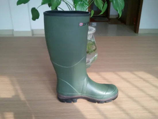 Brand rubber boots