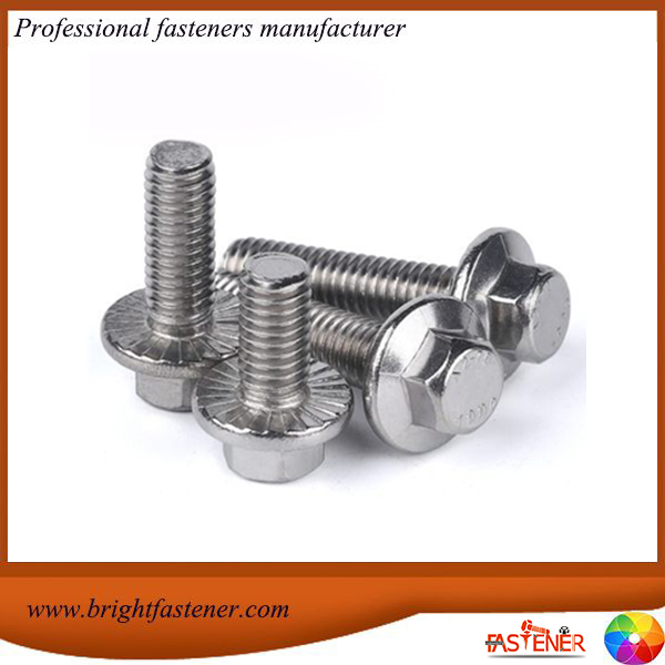 DIN6921 Hex Carbon Steel Flange Bolts