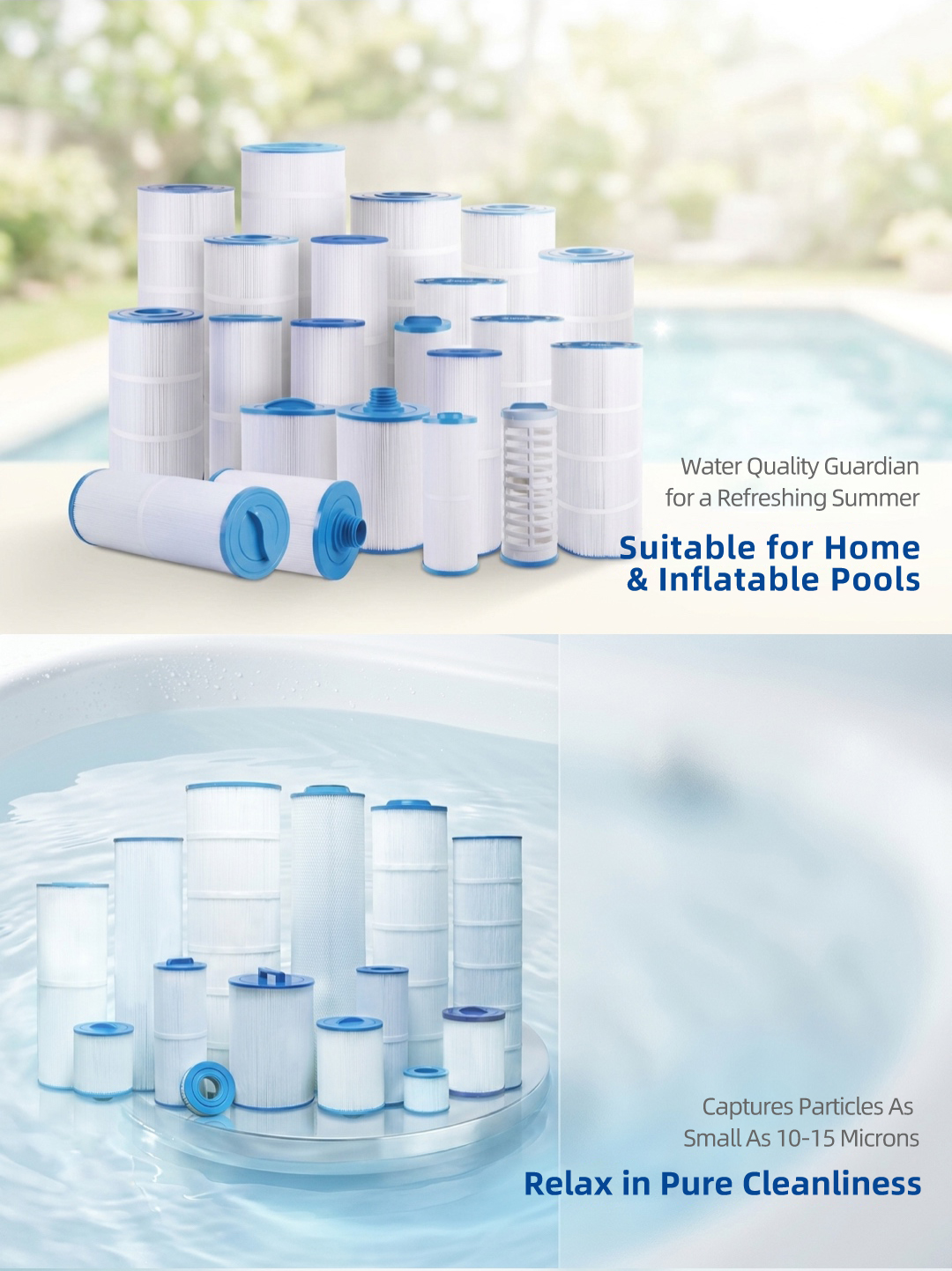 7.Swimming Pool Filter Cartridge Detail Page