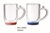 CE/EU/FDA/SGS/LFGB HANDBLOWN DOUBLE WALL TEA GLASS CUP WITH HANLE SILICONE SLEEVE