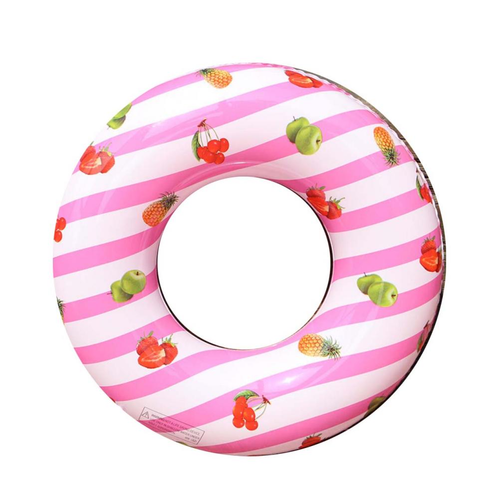 High Quality Printed Fruit Swim Ring Float