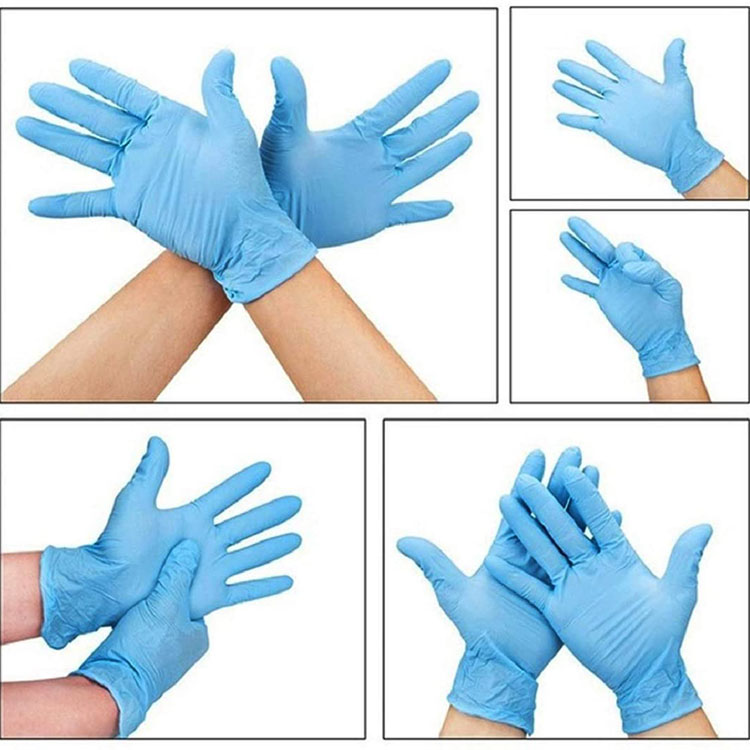 CE FDA Medical Examination Nitrile Disposable Guwantes