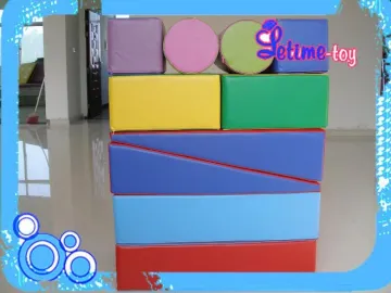 kids colorful soft play building blocks