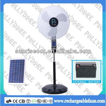 New Products For 2013 Solar Stand Fan with LED Light,Rechargeable Fan,Solar Fan pld-11